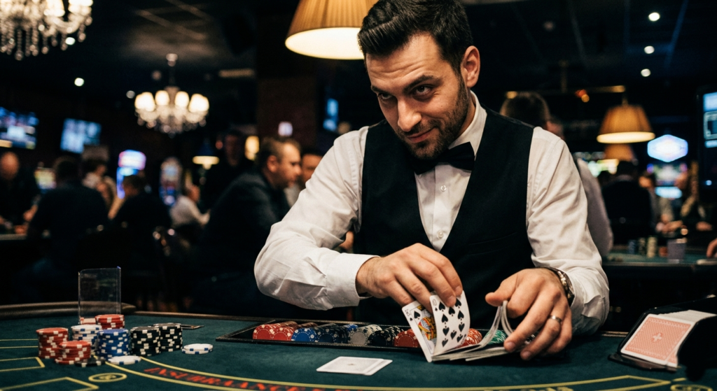 card peeking poker