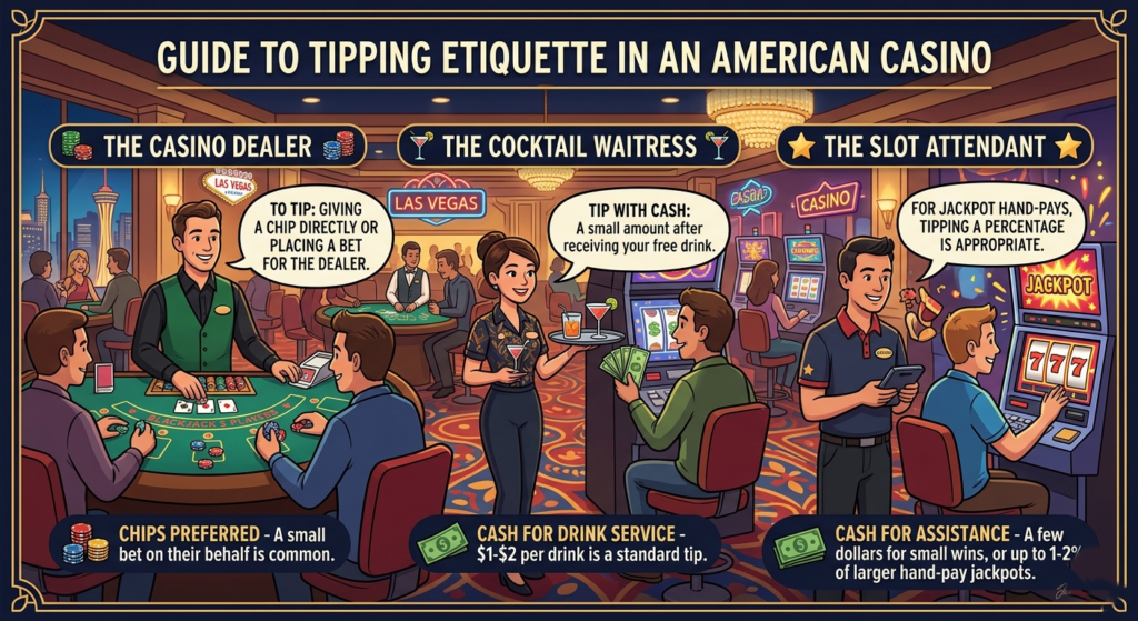 casino tipping etiquette