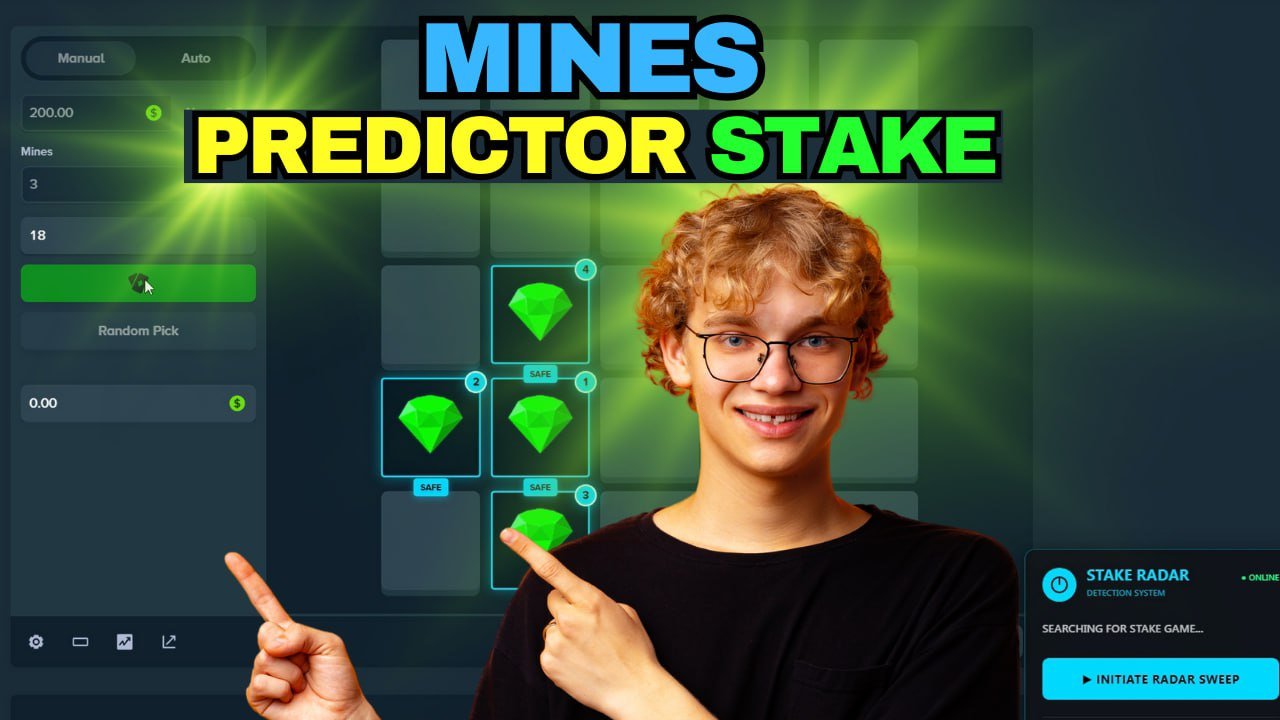Stake Mines Predictor: AI Tool with Real-Time Insights for Smarter Gameplay
